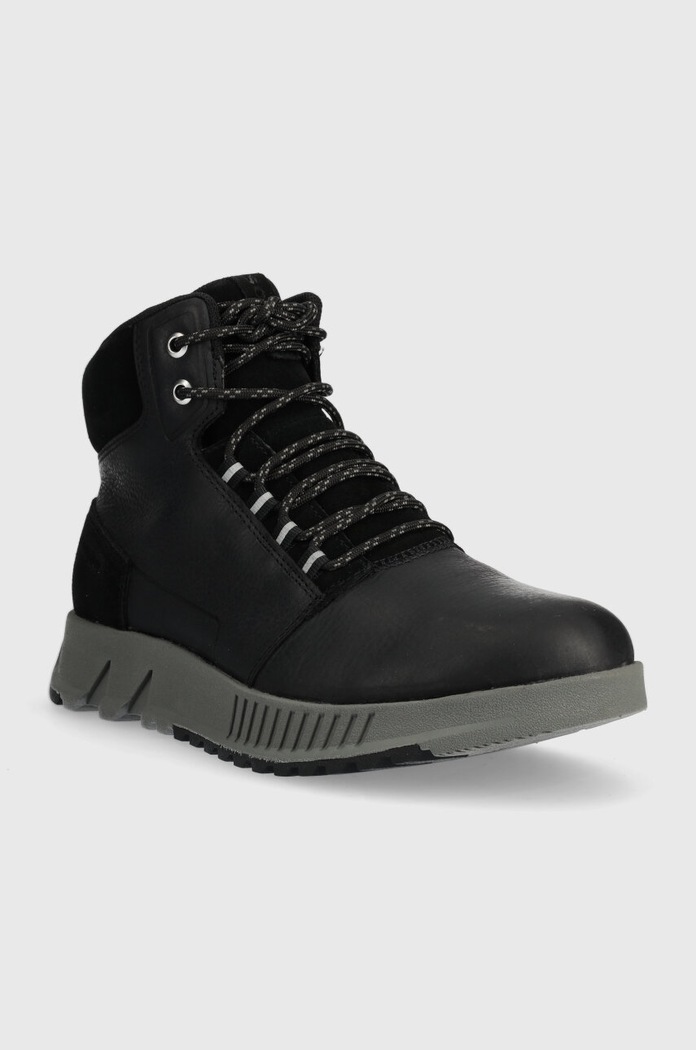 Sorel ghete de piele MAC HILL LITE MID WP 2048841010 negru AW23