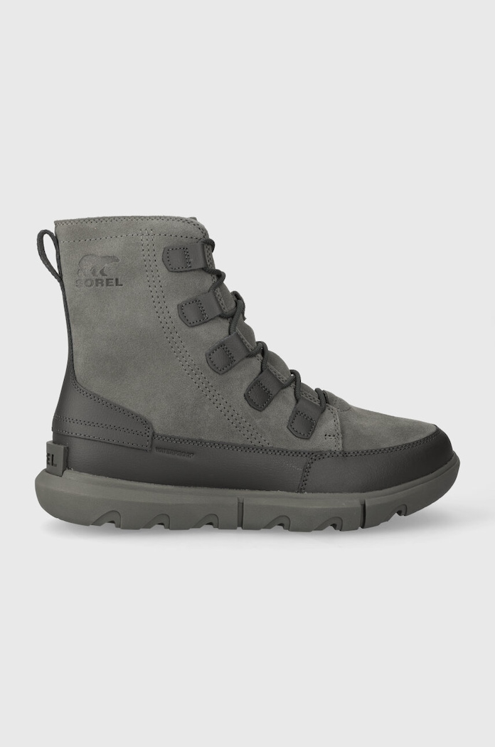 Δερμάτινα παπούτσια Sorel EXPLORER NEXT BOOT WP 10 δέρμα σαμουά γκρί 2058921052