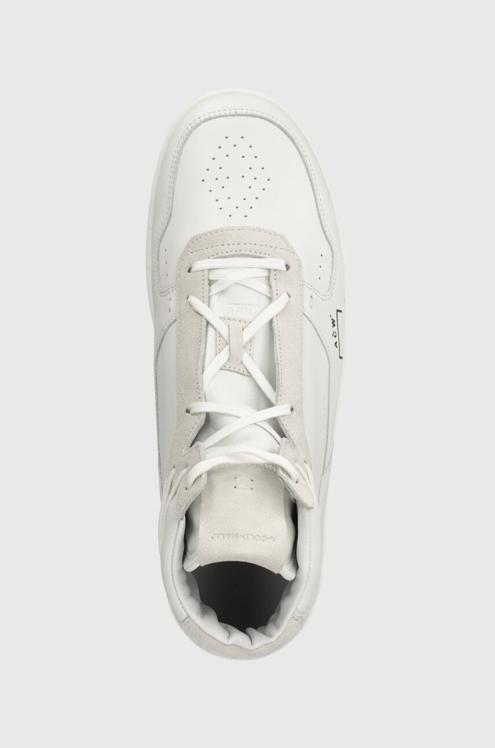 Sneakersy skórzane LUOL HI TOP A-COLD-WALL* ACWUF085B biały
