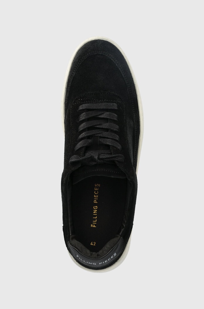 Σουέτ sneakers Filling Pieces μαύρο 46733731284