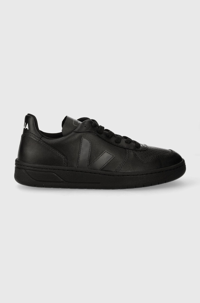Tenisky Veja V-10 imitácia kože čierna VX0702562B