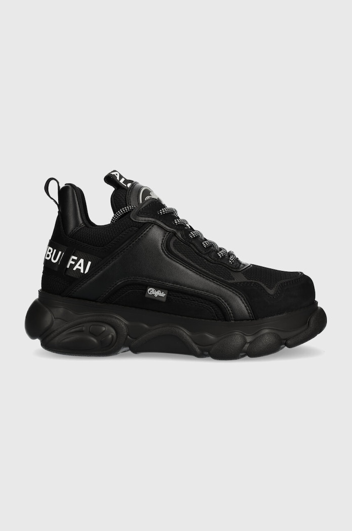 Buffalo sneakersy Cld Chai imitacja skóry licowej czarny 1410024.BLK