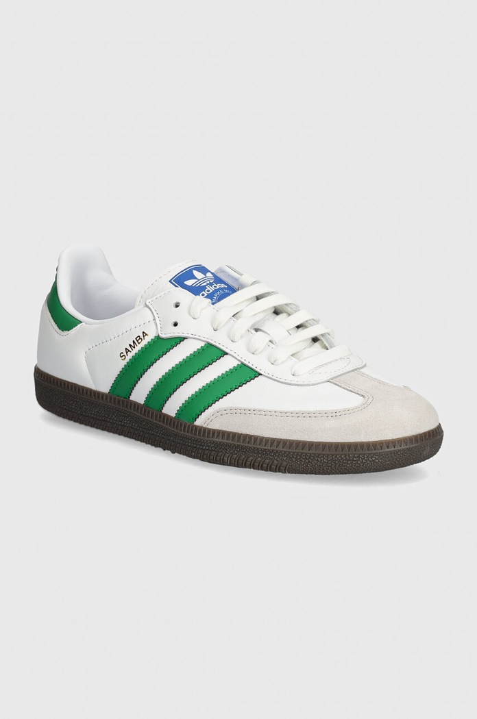 Sneakers adidas Originals Samba OG δέρμα σαμουά λευκό IG1024