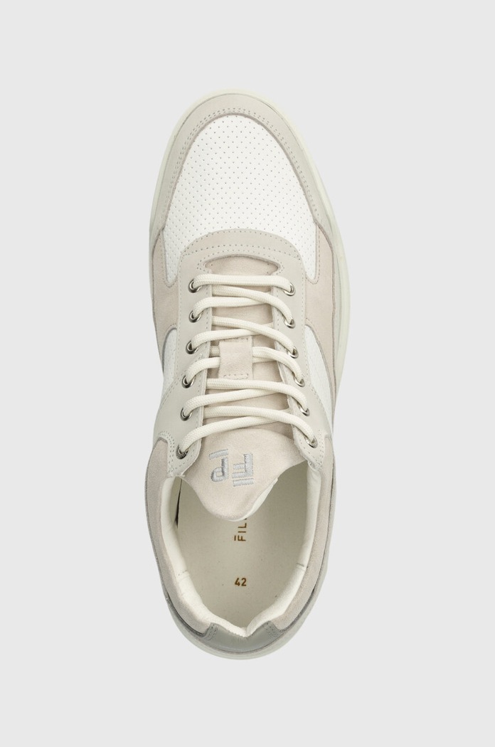 Δερμάτινα sneakers Filling Pieces Low Top Panelled γκρί 10120631855