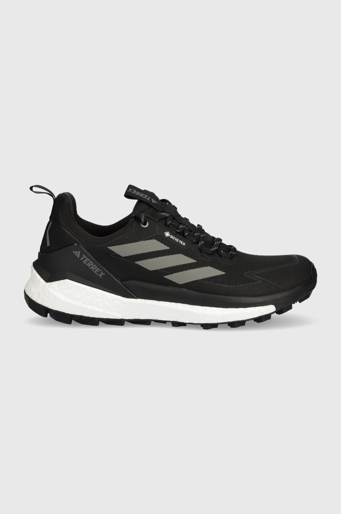 adidas Terrex Free Hiker 2.0 Low Gore-Tex Core Black Grey Cloud White synthetic black IG3201