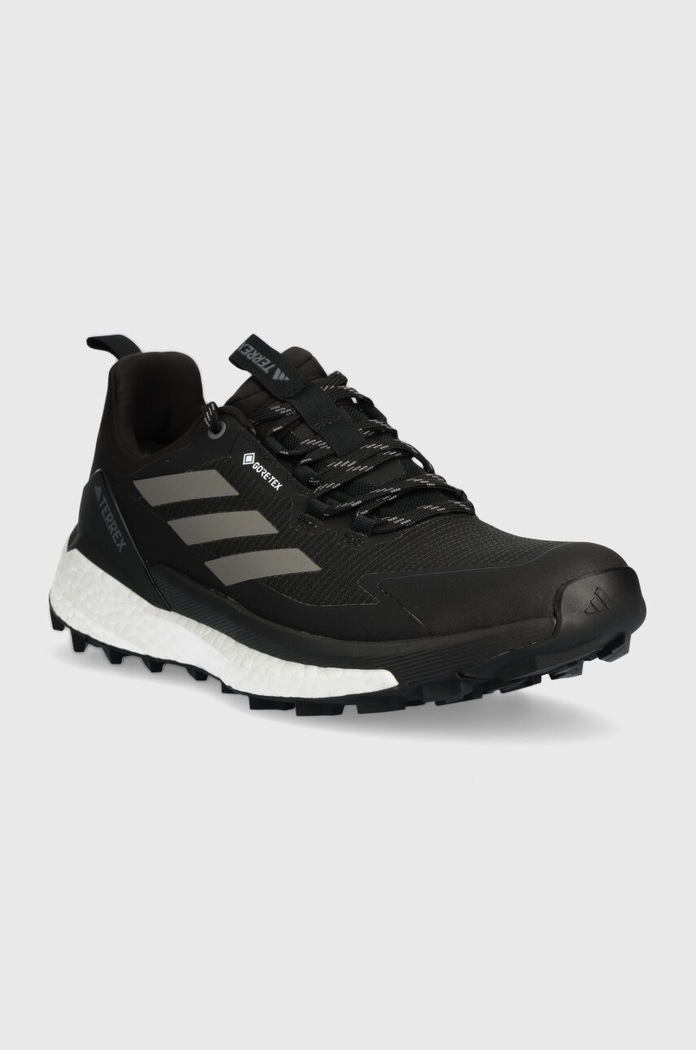 adidas Terrex Free Hiker 2.0 Low Gore-Tex Core Black Grey Cloud White IG3201 black AW23