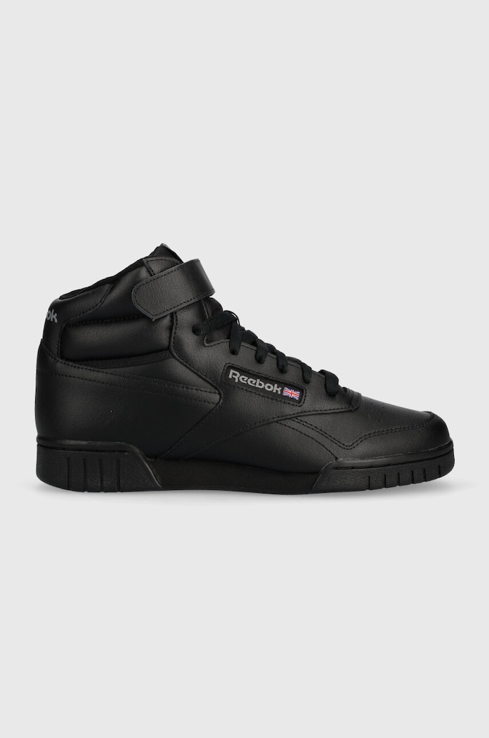 Reebok sneakers in pelle EX-O-FIT HI pelle rivestita nero 100000109