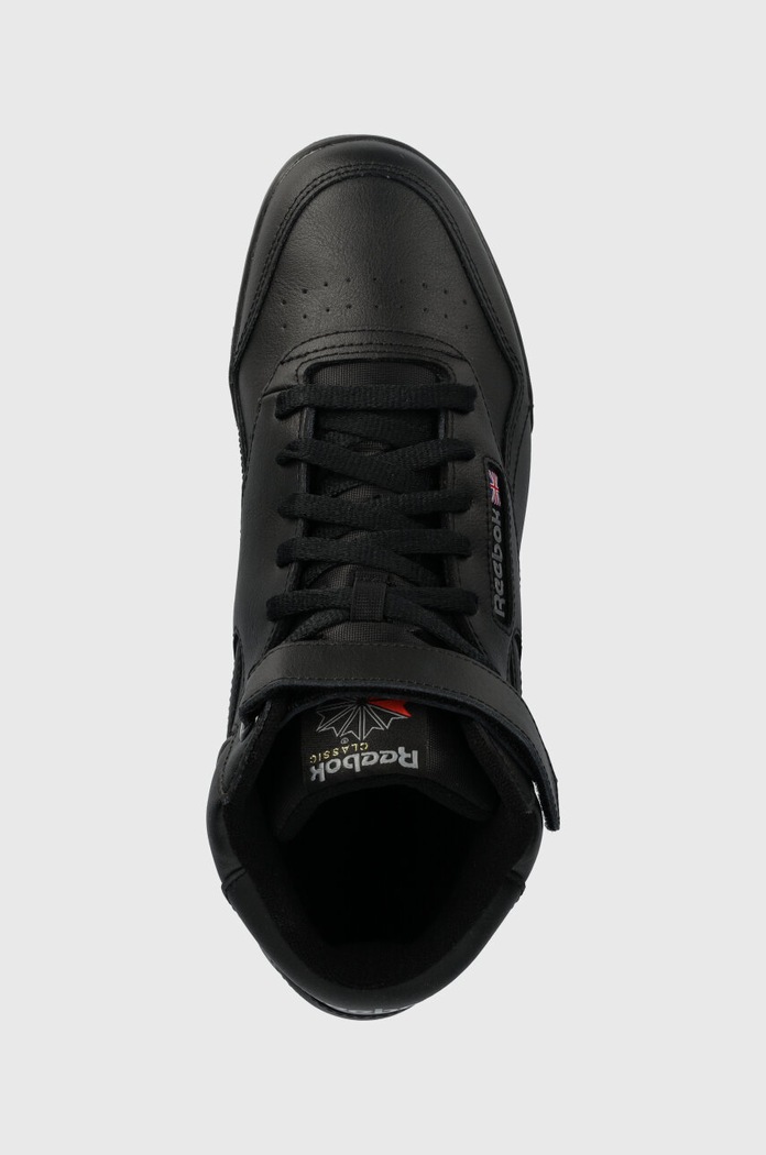 Reebok sneakers in pelle EX-O-FIT HI nero 100000109