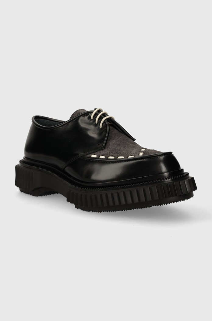 Δερμάτινα κλειστά παπούτσια ADIEU Adieu x Undercover 195 μαύρο AW23