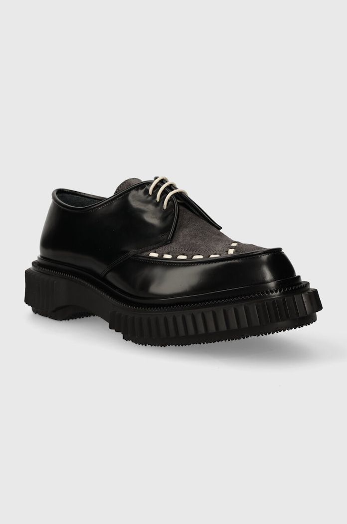 Δερμάτινα κλειστά παπούτσια ADIEU Adieu x Undercover 195 μαύρο AW23
