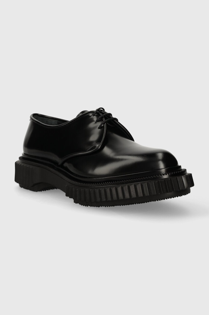 Kožené poltopánky ADIEU Type 190 190 čierna AW23