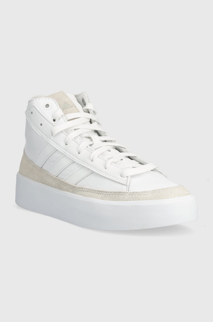 Kožené kecky adidas IE9417 bílá SS24