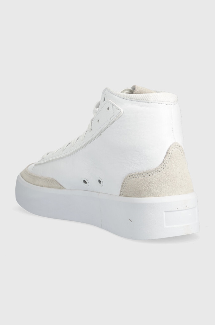 Boty Kožené kecky adidas IE9417 bílá