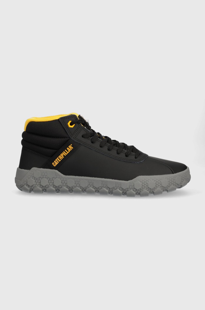 Παπούτσια CAT Footwear HEX + MID υφασμάτινο μαύρο P111350