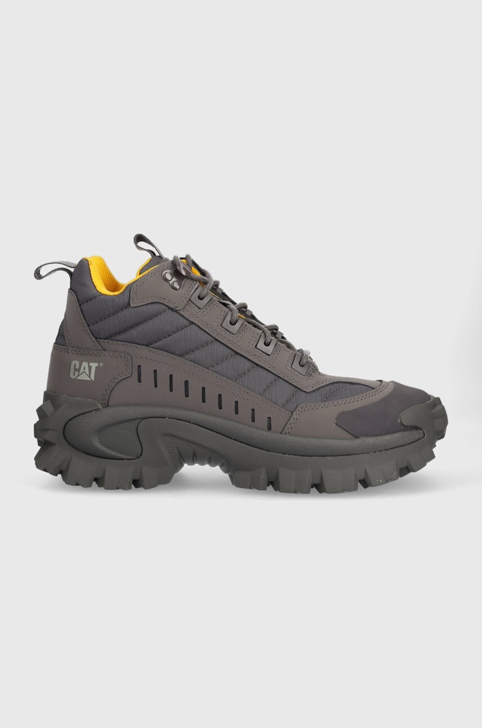CAT Footwear buty INTRUDER MID skóra zamszowa szary P110459
