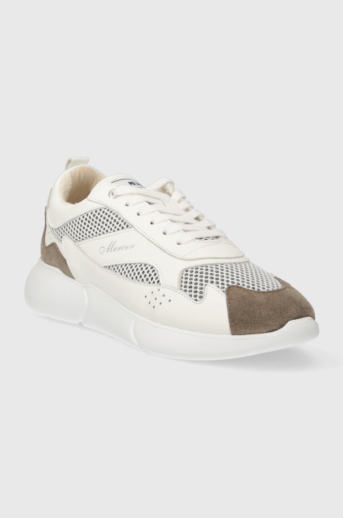 Sneakers boty The Mercer Brand The W3RD ME233015.158 bílá AW23