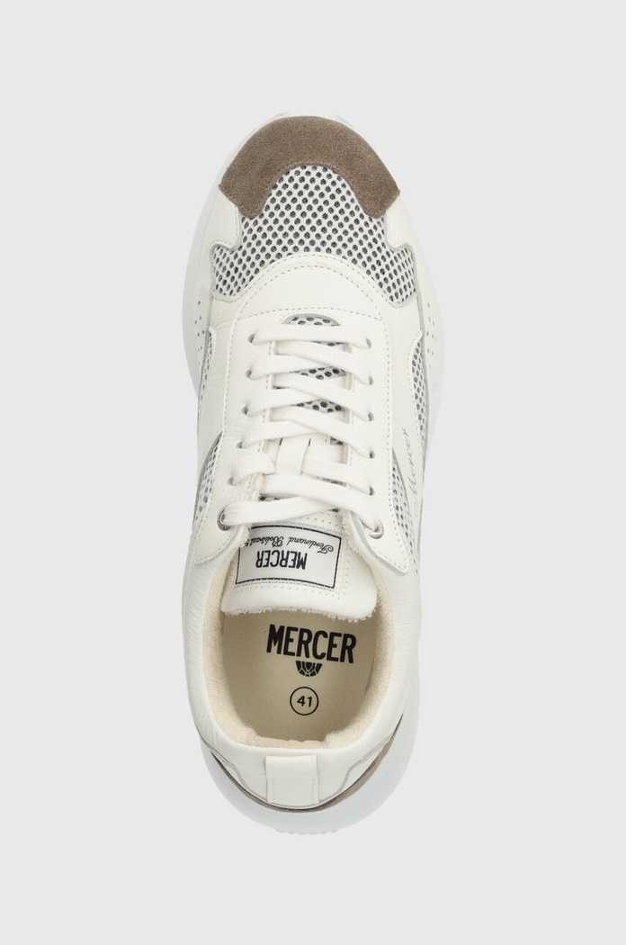 Sneakers boty The Mercer Brand The W3RD bílá ME233015.158