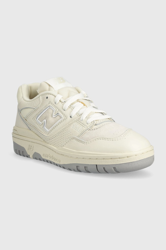 New Balance sneakersy skórzane BB550PWD BB550PWD beżowy AW23