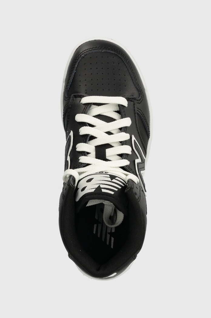 New Balance sneakersy skórzane BB480COB czarny BB480COB