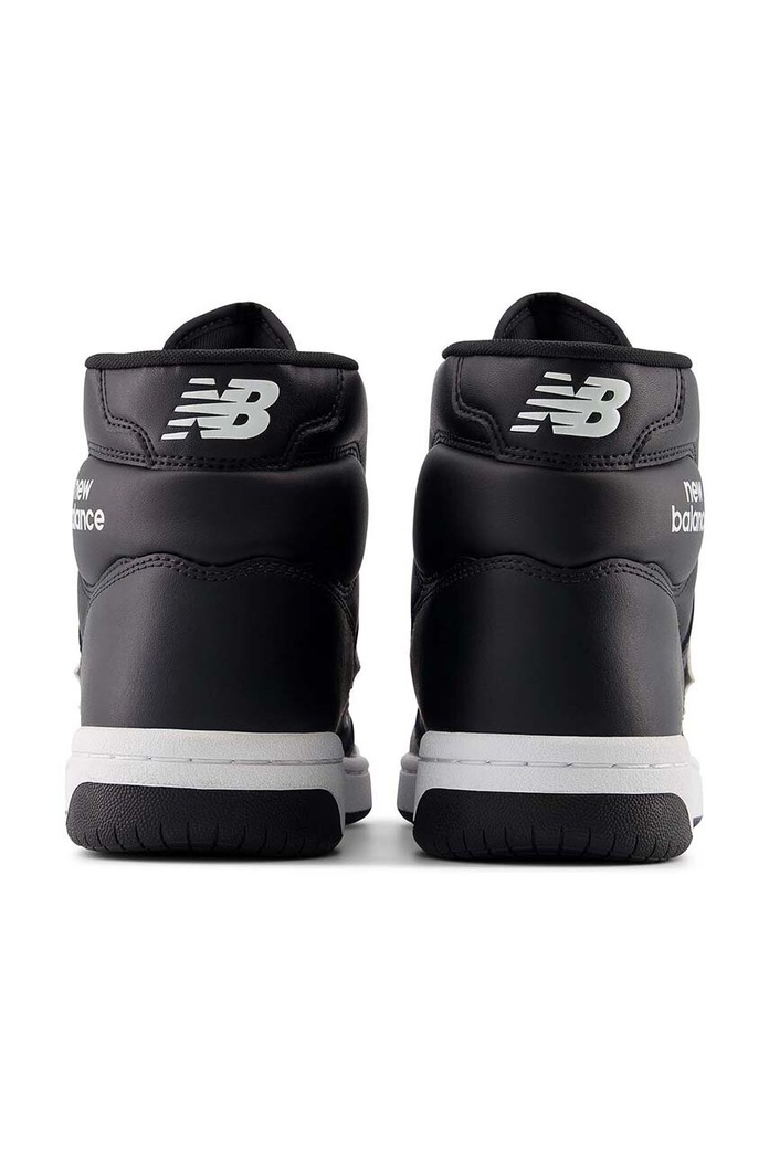 New Balance sneakersy skórzane BB480COB BB480COB czarny