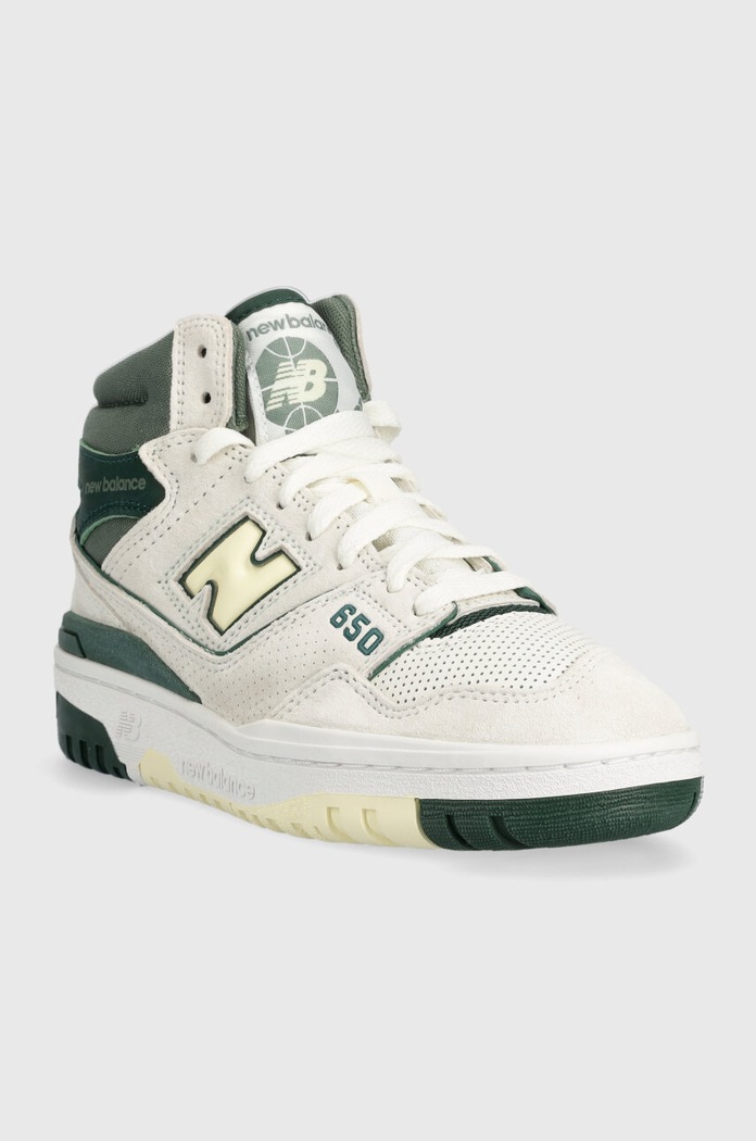 Semišové tenisky New Balance BB650RVG BB650RVG bílá AW23