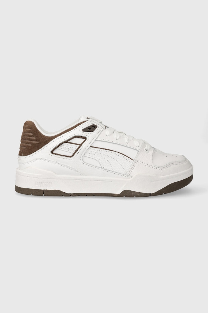 Tenisky Puma Slipstream imitácia kože biela 38854912