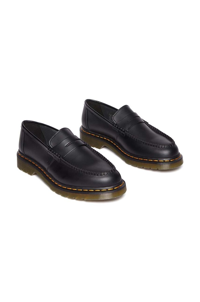 Kožené mokasíny Dr. Martens Penton DM30980001 čierna AW24