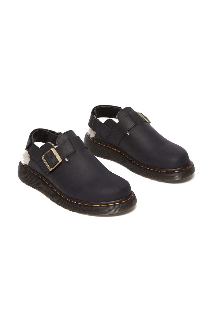 Dr. Martens sandały skórzane Jorge II DM31264001 czarny AW23