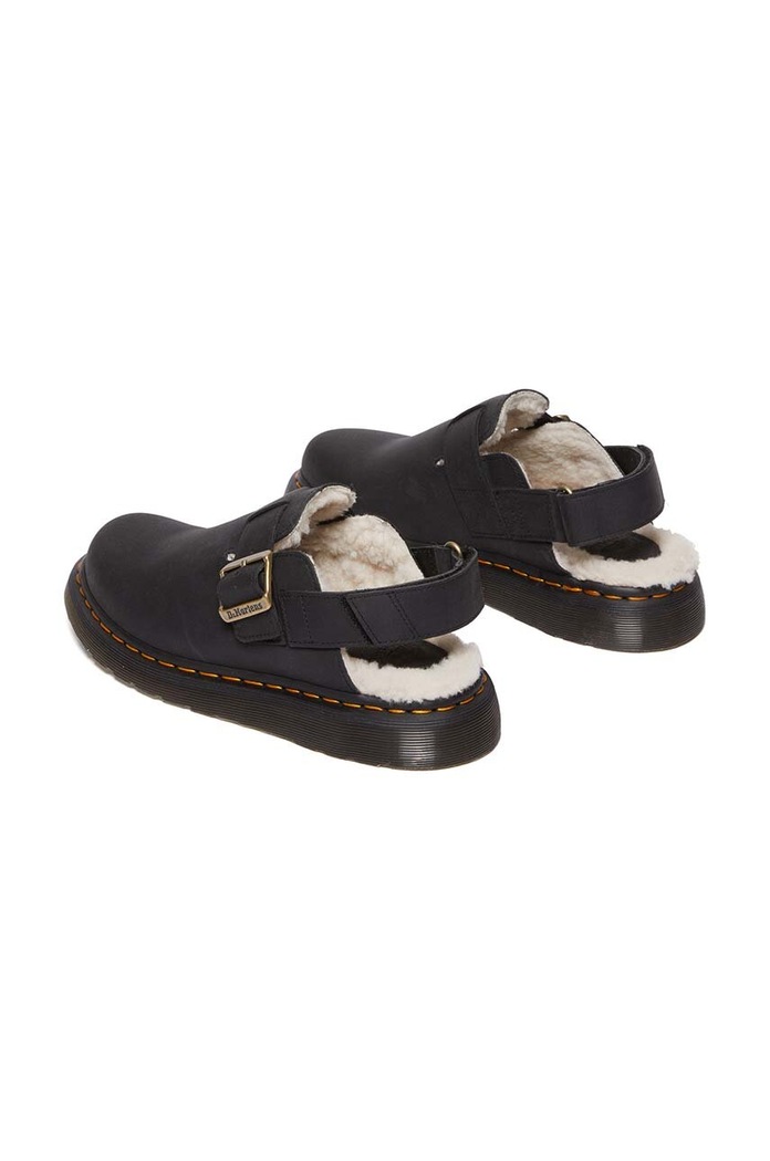 Obuwie Dr. Martens sandały skórzane Jorge II DM31264001 czarny