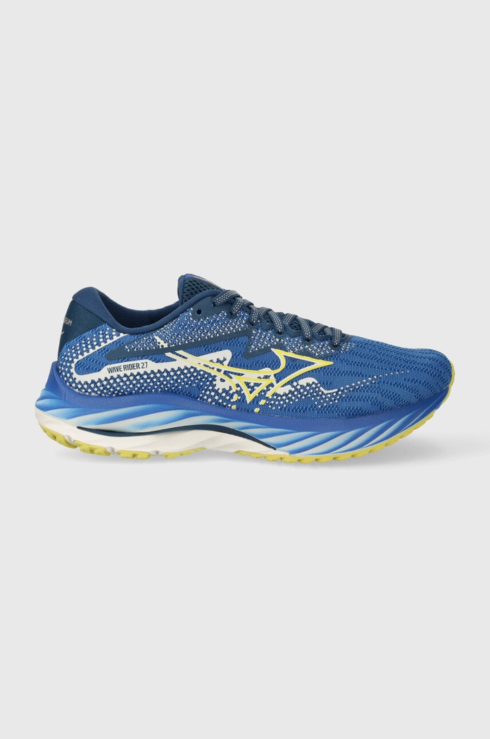 Обувки за бягане Mizuno Wave Rider 27 изкуствен син J1GC2362