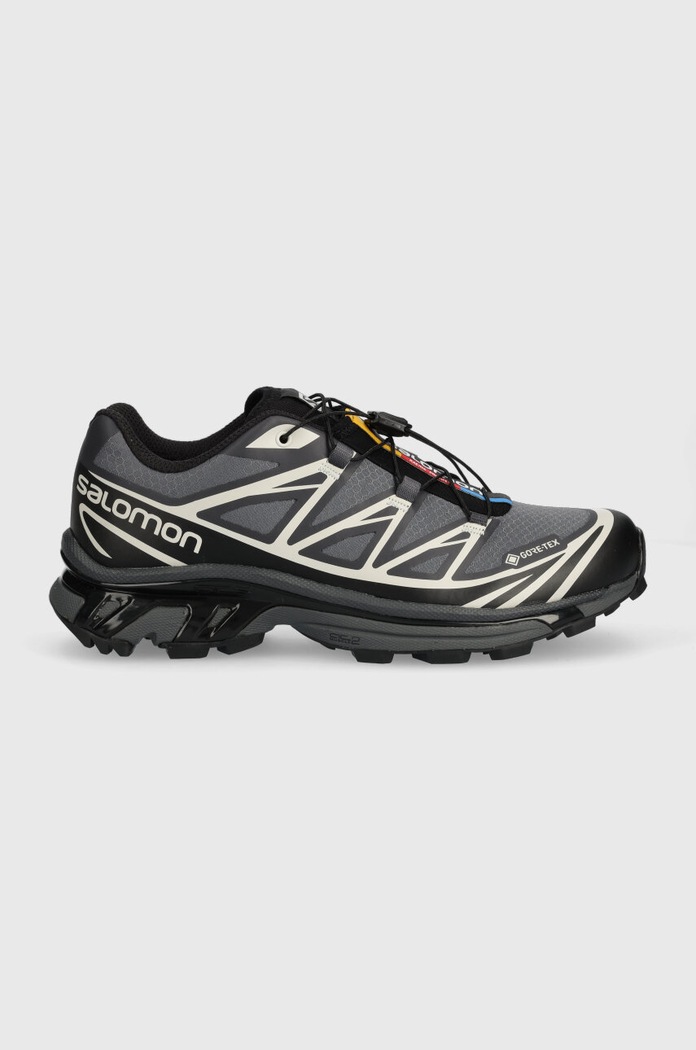 Salomon shoes XT-6 GTX synthetic gray L41663500