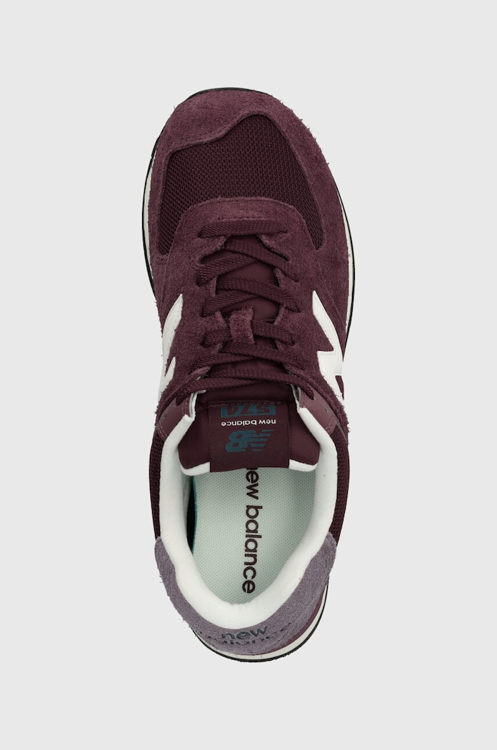 Sneakers New Balance 574 μπορντό U574ABO