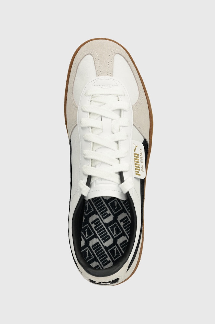 Kožené tenisky Puma Palermo biela 396464