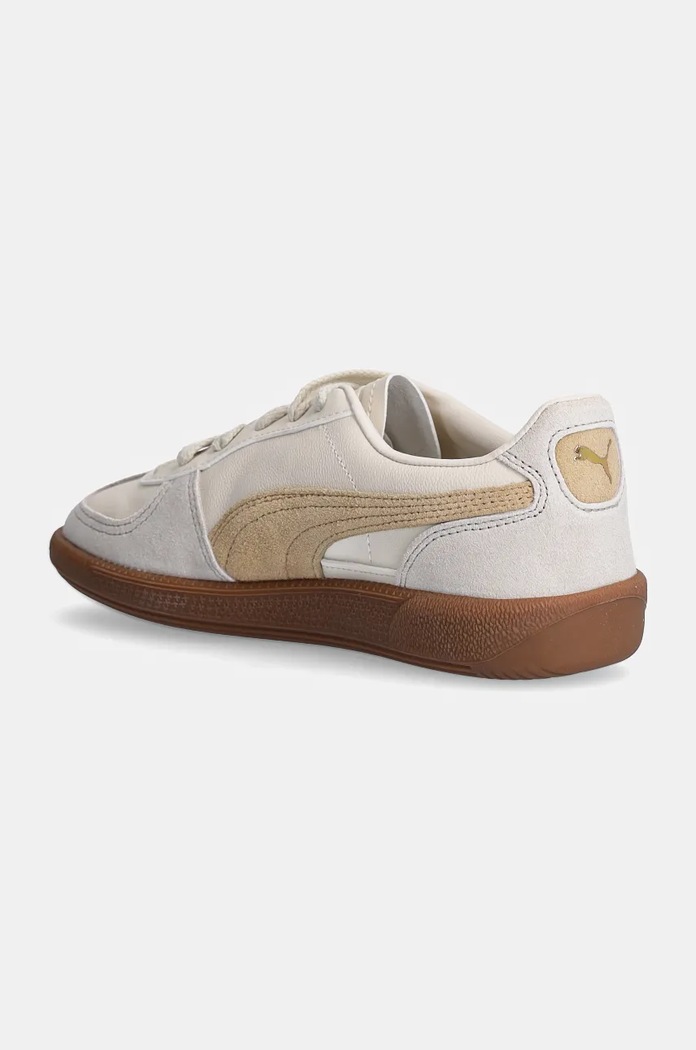 Shoes Puma leather sneakers Palermo 396464 beige