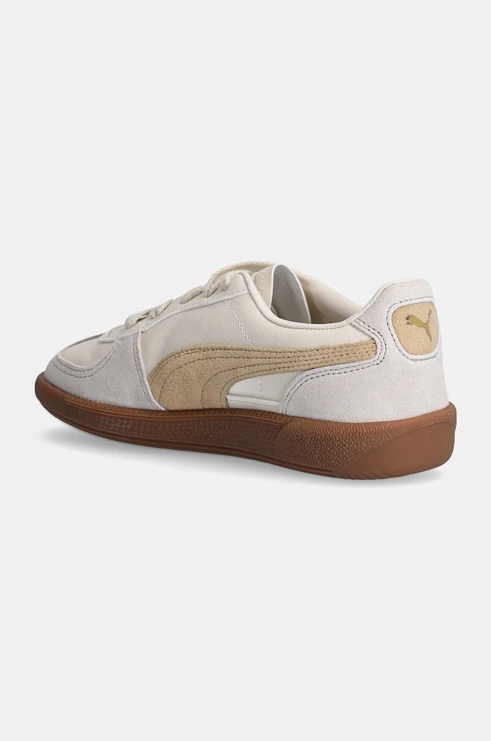 Shoes Puma leather sneakers Palermo 396464 beige