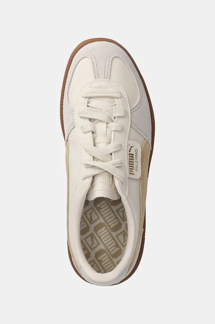 Puma leather sneakers Palermo beige 396464