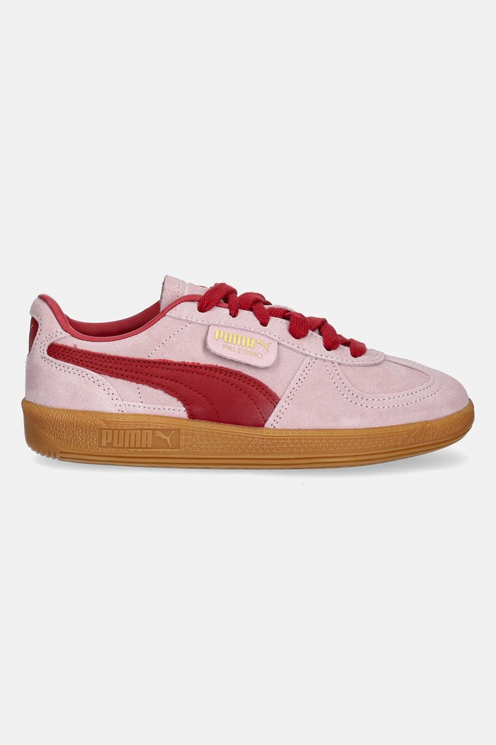 Puma Palermo sneakers boty semišové 396463 růžová SS26