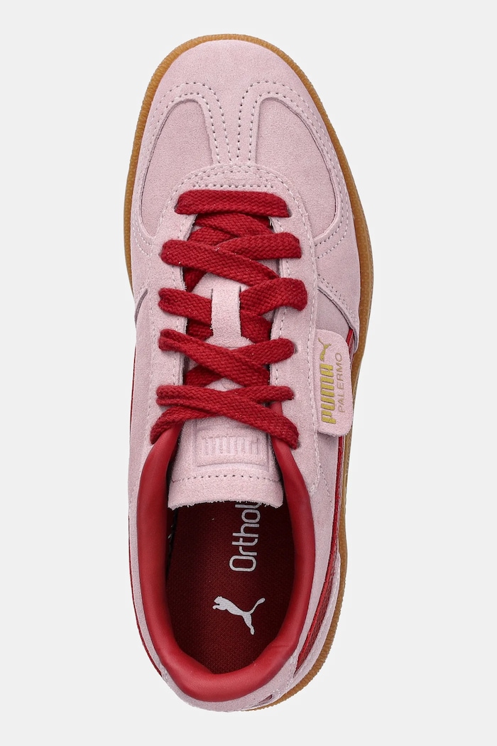 Puma Palermo sneakers boty semišové růžová 396463