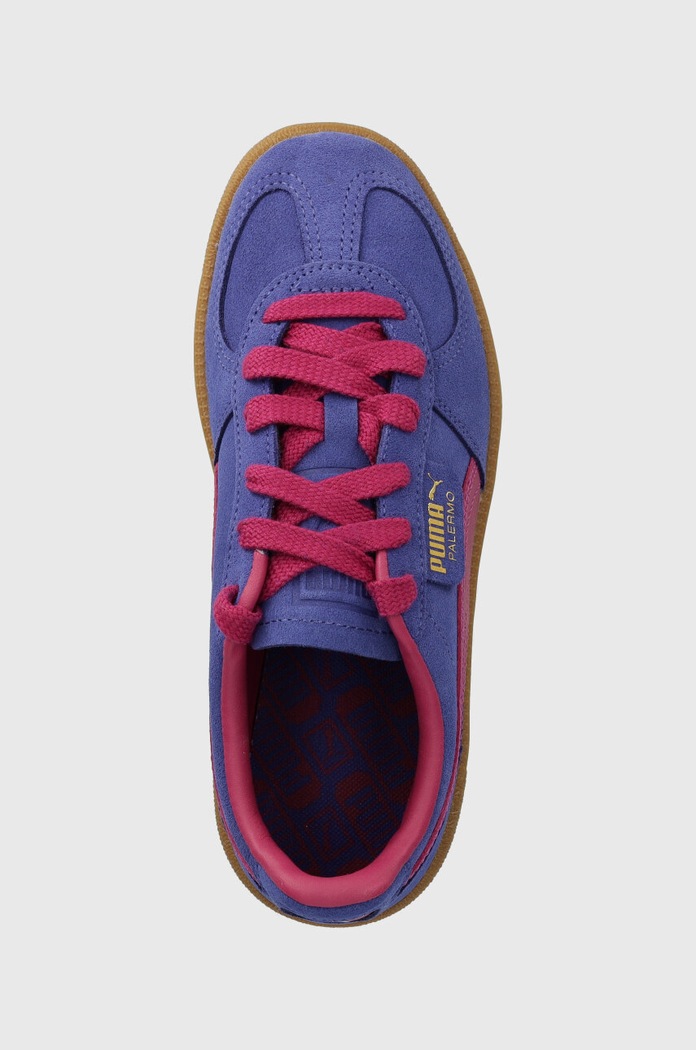 Puma Palermo σνίκερς σουέτ μπλε 396463