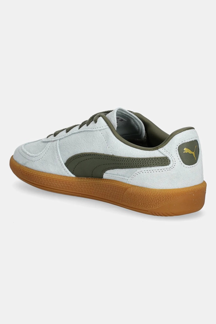 Încălțăminte Puma Palermo sneakers piele întoarsă 396463 turcoaz