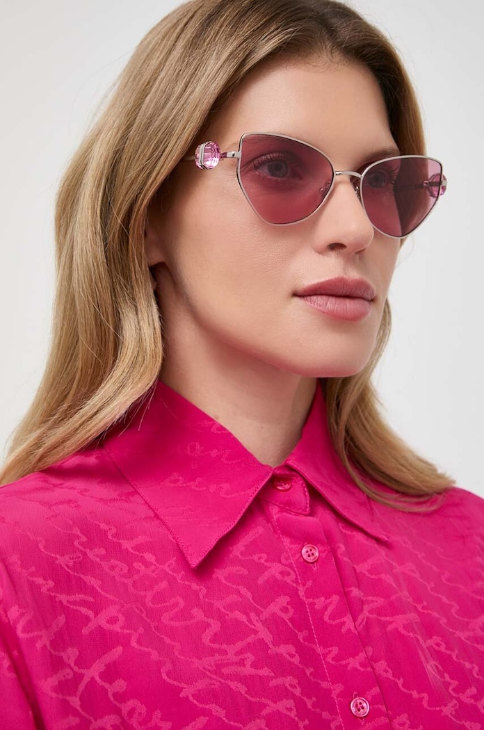 Akcesoria Swarovski okulary przeciwsłoneczne 5679531 LUCENT 5679531 różowy