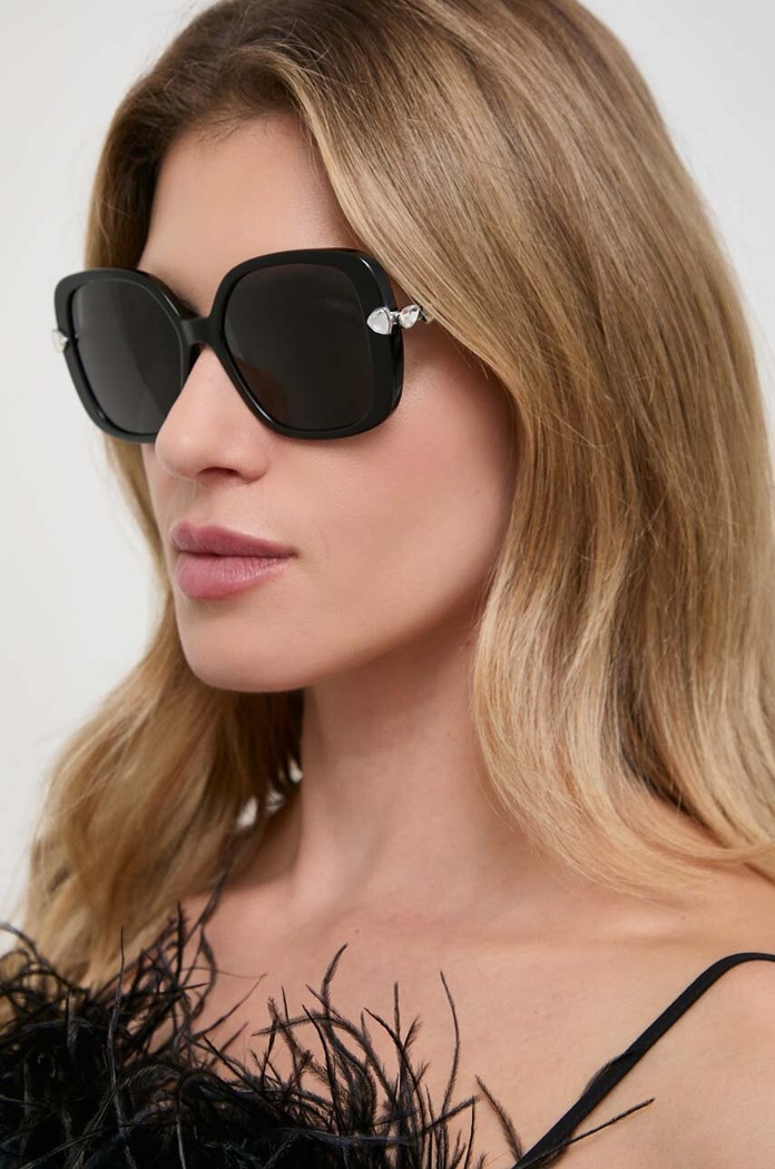 Akcesoria Swarovski okulary przeciwsłoneczne 5679543 MESMERA 5679543 czarny