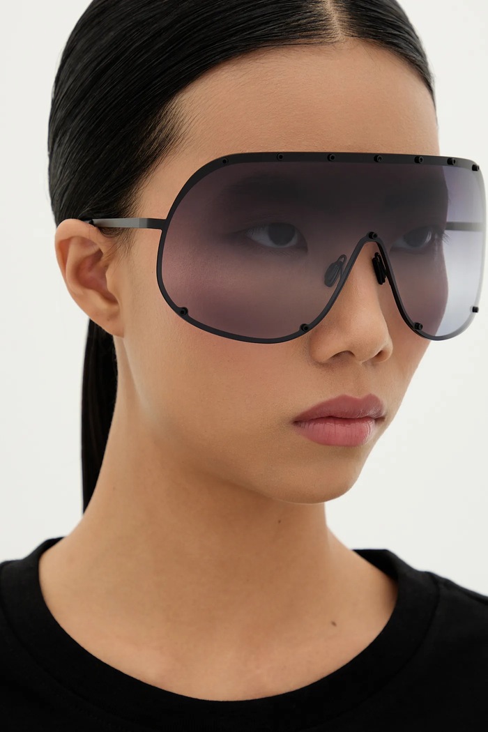 Rick Owens sunglasses RG0000006.GBLKDE