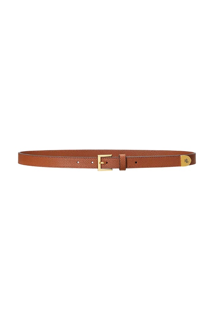 Lauren Ralph Lauren opasok dámsky kožený hnedá 412912036