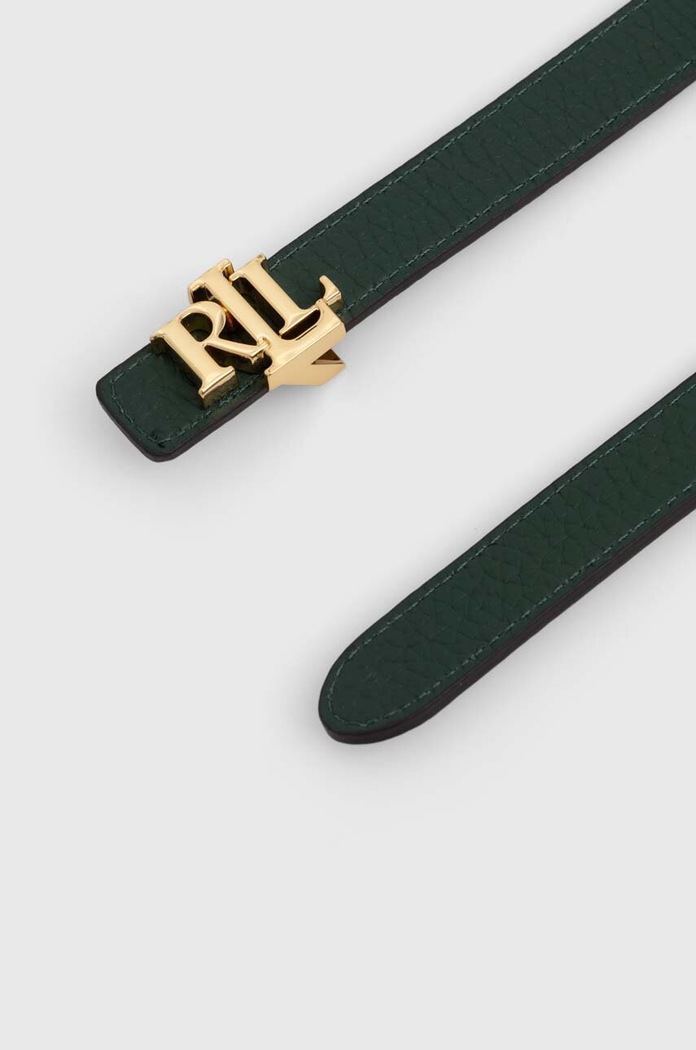 Lauren Ralph Lauren ζώνη διπλής όψης γυναικεία δερμάτινη 412912038 μπεζ AA00