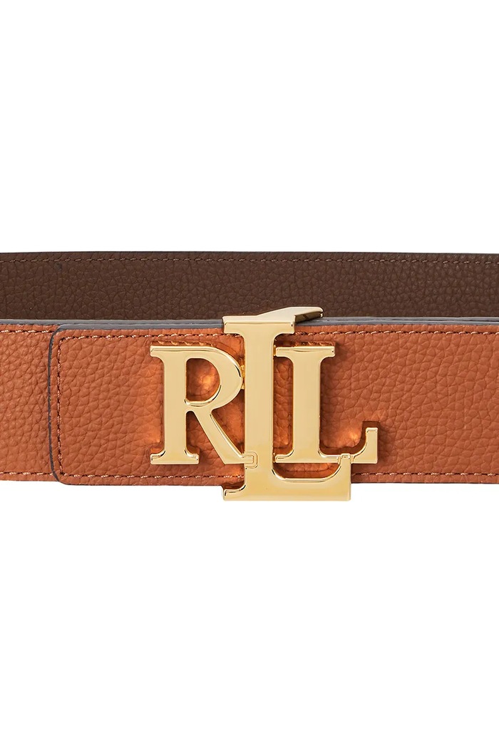 Accesorii Lauren Ralph Lauren curea reversibilă pentru femei din piele 412912040 maro