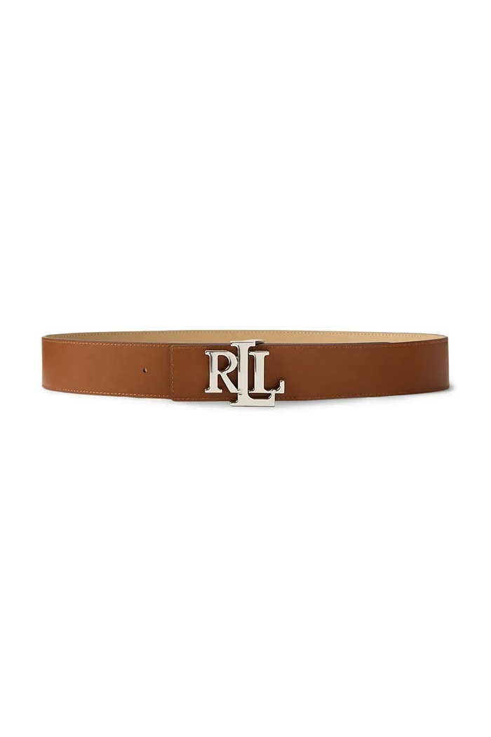 Lauren Ralph Lauren kétoldalas női bőr öv 412912041 bézs SS26