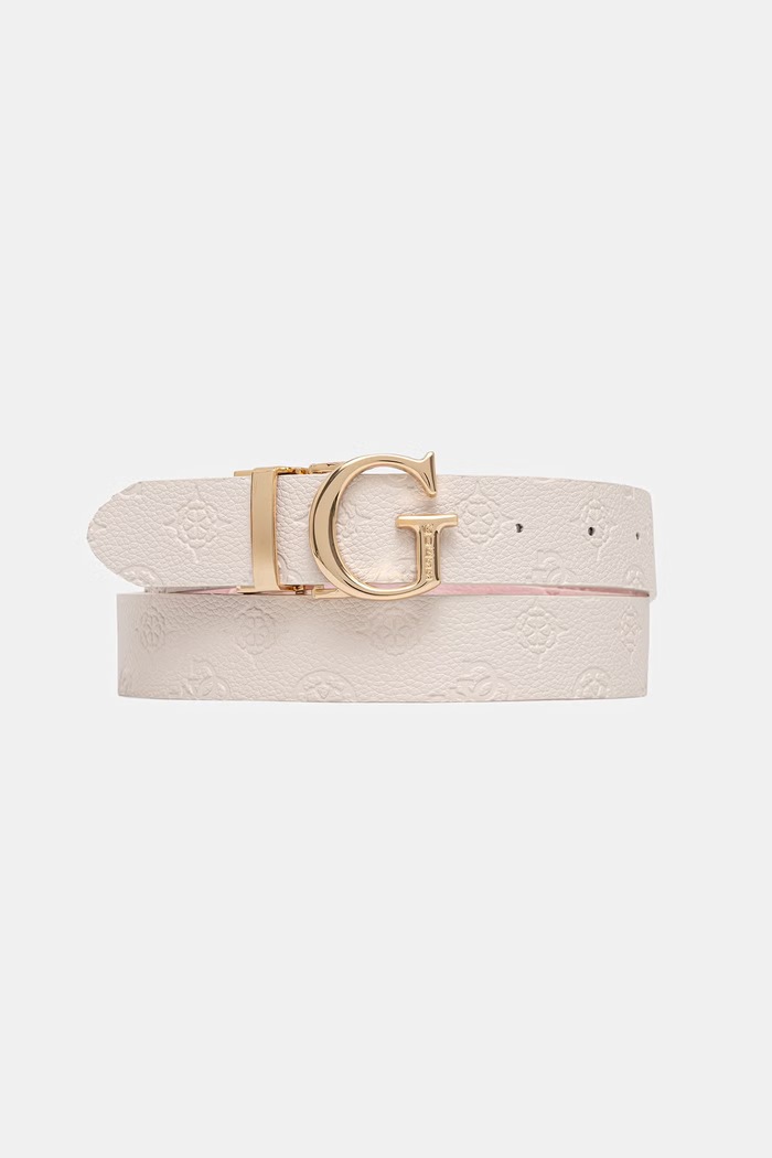 Guess dvostranski pas ženski iz umetnega usnja ELLA roza BW7861.P3430