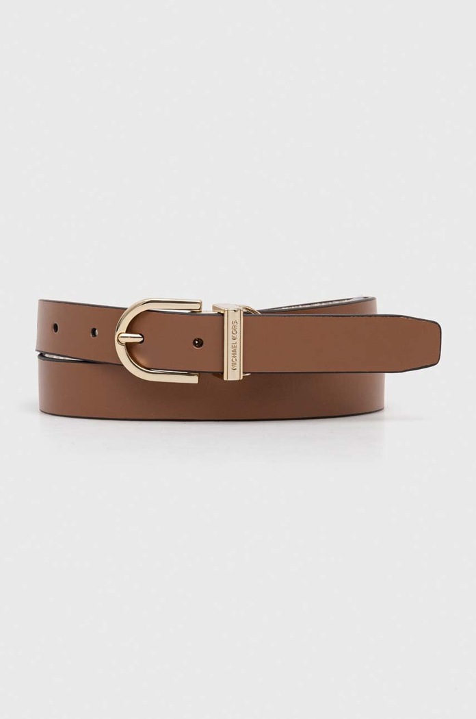 Oboustranný pásek MICHAEL Michael Kors hnědá 551700