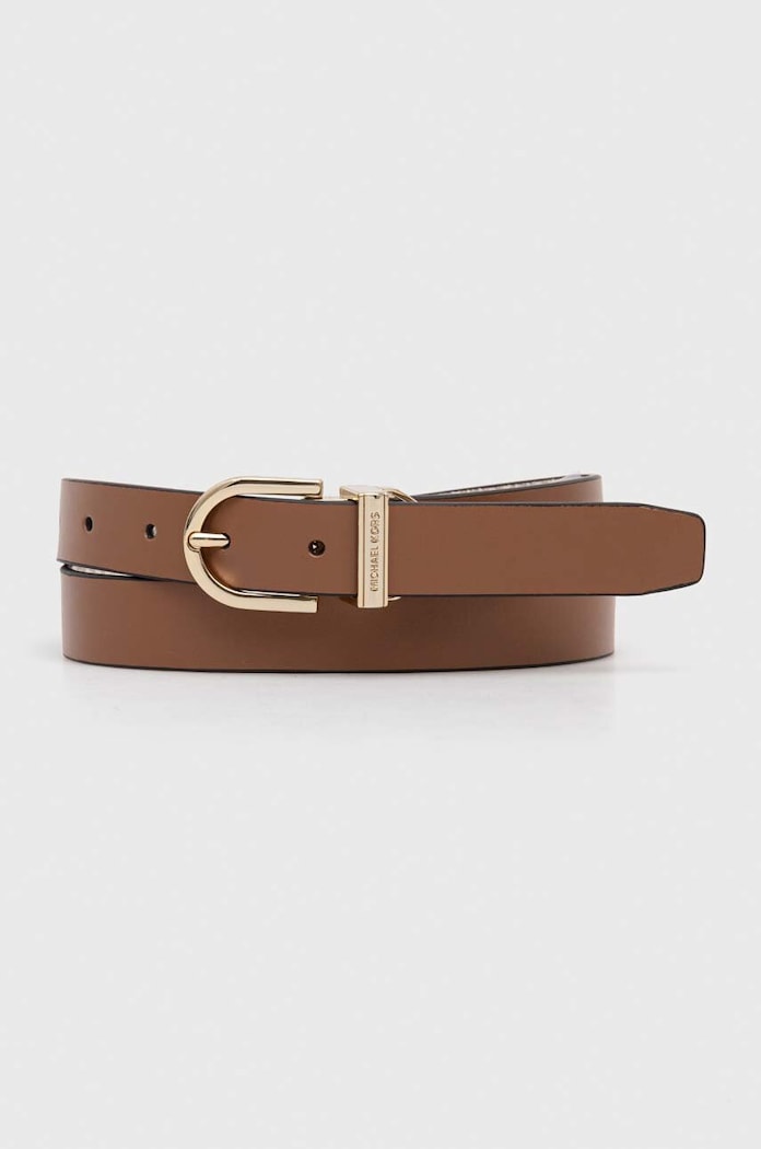 Oboustranný pásek MICHAEL Michael Kors hnědá 551700